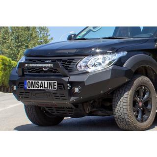 Передний бампер с защитой картера Dakar Fiat Fullback 2016- гг. фото 1