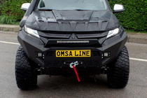 Mitsubishi L200 2015-2024 гг. Передний бампер с защитой картера Dakar (2019+) фото 2