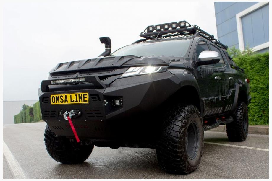 Mitsubishi L200 2015-2024 гг. Передний бампер с защитой картера Dakar (2019+) Image