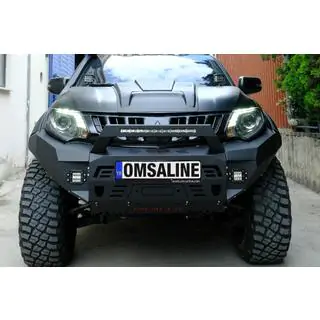 Передний бампер с защитой картера Dakar (2015-2019) Mitsubishi L200 2015-2024 гг. фото 1