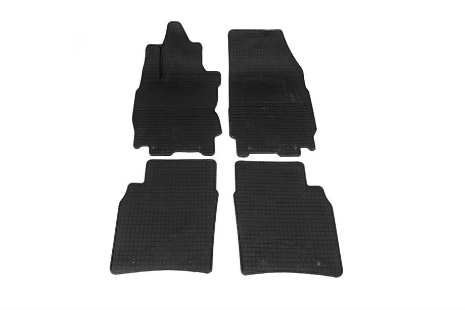 Nissan Note 2004-2012 гг. Резиновые коврики (4 шт, Polytep) Image