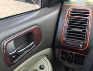 Honda Civic Sedan VII 2001-2006 гг. Декор панели фото 2