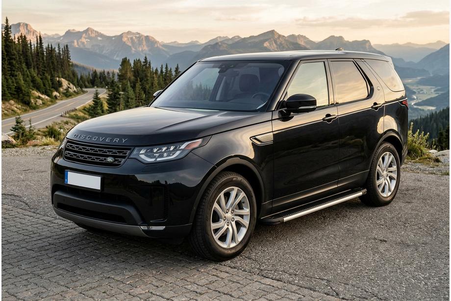 Land Rover Discovery V 2017- гг. Боковые Подножки Maya V1 (2 шт., Алюминий) Image