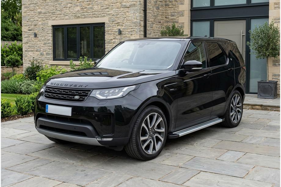 Land Rover Discovery V 2017- гг. Боковые Подножки Maya V2 (2 шт., Алюминий) Image