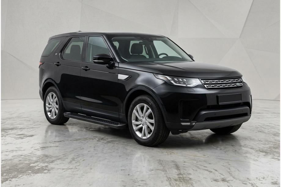 Land Rover Discovery V 2017- гг. Боковые Подножки Allmond Black (2 шт., Алюминий) Фото 1