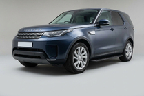 Land Rover Discovery V 2017- гг. Боковые Подножки Tayga Black (2 шт., Алюминий) фото 1
