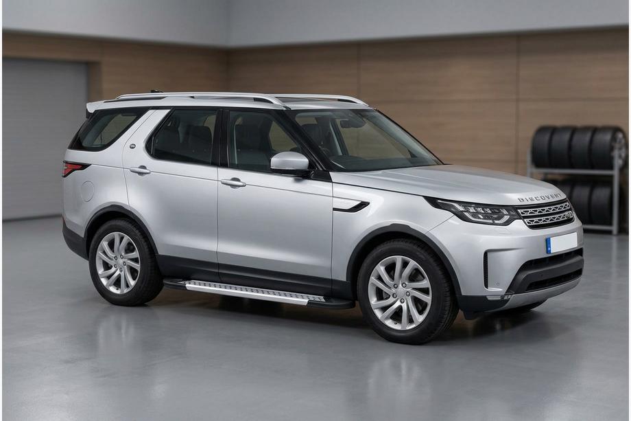 Land Rover Discovery V 2017- гг. Боковые Подножки Vision New Grey (2 шт., Алюминий) Image