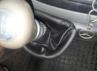 Mercedes Vito W639 2004-2014 гг. Чехол КПП с рамкой OEM (эко-кожа) фото 3