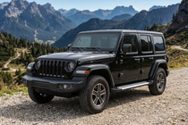 Jeep Wrangler 2018- гг. Боковые Подножки Line (2 шт., Алюминий) фото 1