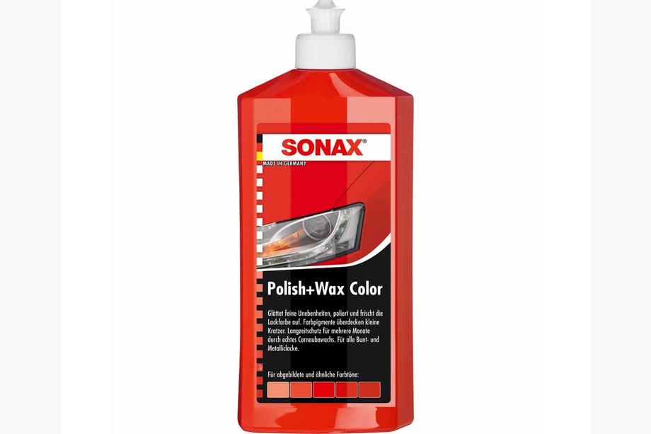 Sonax NanoPro Цветная Полироль Красная с Воском 500мл Image