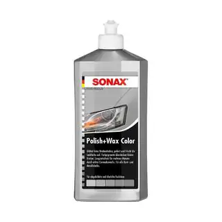 Sonax NanoPro Цветная полироль с воском серый 250 мл фото 1