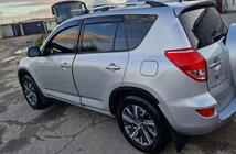 Toyota Rav 4 2006-2013 гг. Расширители арок (4 шт, черные, ABS-пластик) фото 2