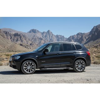 Боковые Подножки Line (2 шт., Алюминий) BMW X3 F25 2011-2018 гг. фото 1