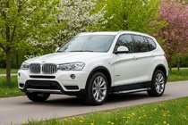 BMW X3 F25 2011-2018 гг. Боковые пороги Allmond Grey (2 шт., алюминий) фото 1