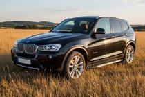 BMW X3 F25 2011-2018 гг. Боковые Подножки Duru (2 шт., Алюминий) фото 1
