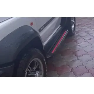 Боковые Подножки Maya Red (2 шт., Алюминий) Suzuki Jimny 2018- гг. фото 3