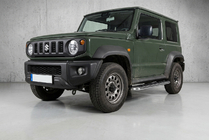 Suzuki Jimny 2018- гг. Боковые Подножки Maydos V1 (2 шт., Алюминий) фото 1