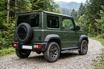 Suzuki Jimny 2018- гг. Боковые Подножки Maydos V2 (2 шт., Алюминий) фото 1