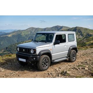 Боковые Подножки Rainbow (2 шт., Алюминий) Suzuki Jimny 2018- гг. фото 1
