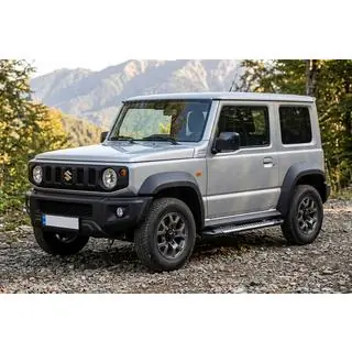 Боковые Подножки Line (2 шт., Алюминий) Suzuki Jimny 2018- гг. фото 1