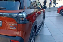 Suzuki SX4 S-Cross 2021- гг. Боковые Подножки Duru (2 шт., Алюминий) фото 3