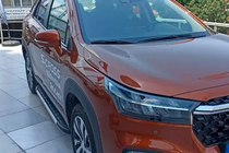 Suzuki SX4 S-Cross 2021- гг. Боковые Подножки Duru (2 шт., Алюминий) фото 6