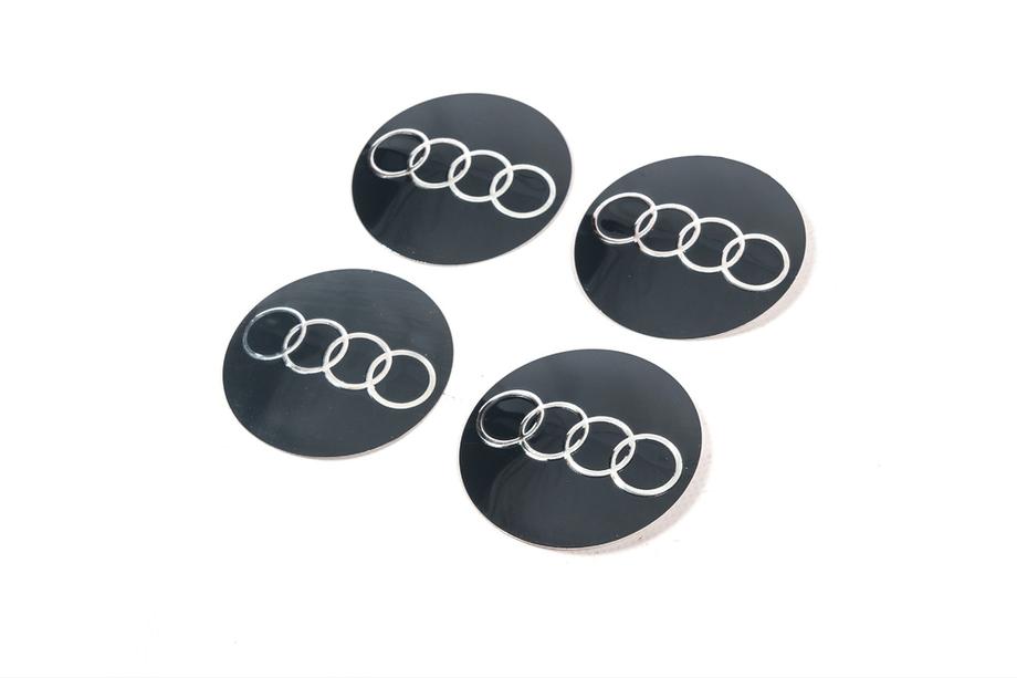 Audi Наклейки на колпачки дисков 65мм (4шт) Image