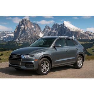 Ветровики на окна (4 шт, HIC) Audi Q3 2011-2019 гг. фото 1