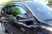 BMW X1 E84 2009-2015 гг. Ветровики на окна (4 шт, HIC) фото 1