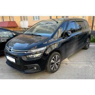 Ветровики Grand (4 шт, HIC) Citroen C-4 Picasso 2013–2022 гг. фото 2
