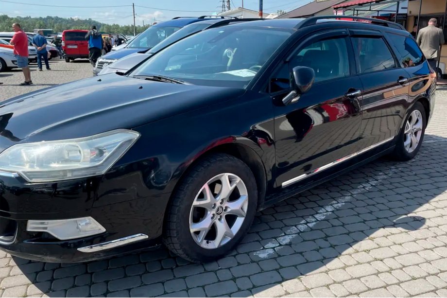 Citroen C-5 2008-2017 гг. Ветровики SW (4 шт, HIC) Image