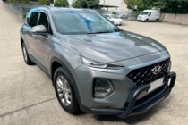 Hyundai Santa Fe 4 2018-2023 гг. Ветровики на окна (4 шт, HIC) фото 3
