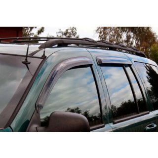 Ветровики на окна (4 шт, HIC) Jeep Grand Cherokee WJ 1999-2004 гг. фото 4
