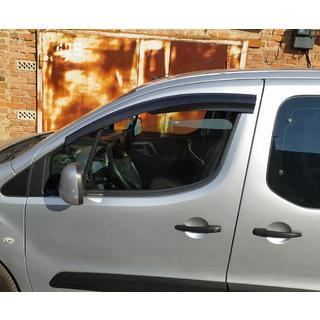 Ветровики на окна (2 шт., Sunplex Sport) Peugeot Partner Tepee 2008-2018 гг. фото 2