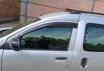 Renault Dokker 2013-2022 гг. Ветровики на окна (2 шт., Sunplex Sport) фото 1