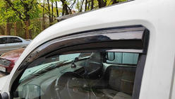 Fiat Doblo I 2001-2005 гг. Ветровики на окна (2 шт., Sunplex Sport) фото 2