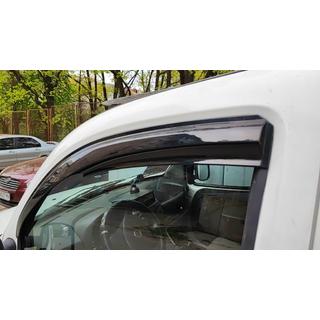 Ветровики на окна (2 шт., Sunplex Sport) Fiat Doblo I 2001-2005 гг. фото 2