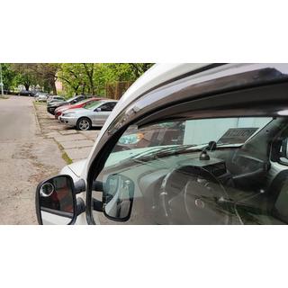 Ветровики на окна (2 шт., Sunplex Sport) Fiat Doblo I 2001-2005 гг. фото 3