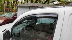 Fiat Doblo I 2005-2010 гг. Ветровики на окна (2 шт., Sunplex Sport) фото 2