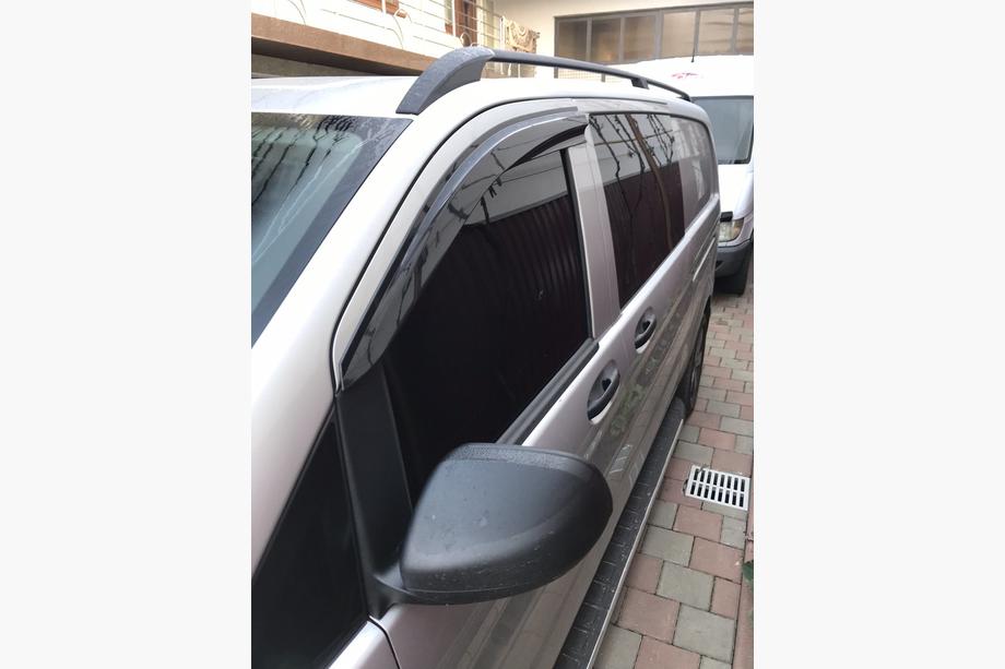 Mercedes Vito/V-class W447 2014- гг. Ветровики на окна (2 шт., Sunplex Sport) Фото 2