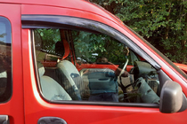 Renault Kangoo 1998-2008 гг. Ветровики на окна (2 шт., Sunplex Sport) фото 6
