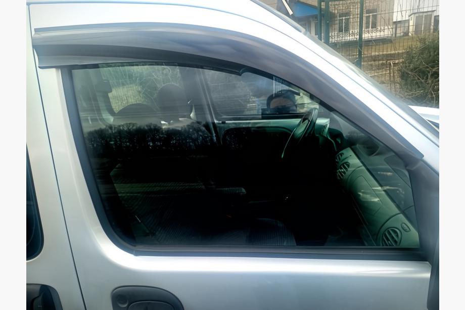 Renault Kangoo 1998-2008 гг. Ветровики на окна (2 шт., Sunplex Sport) Image