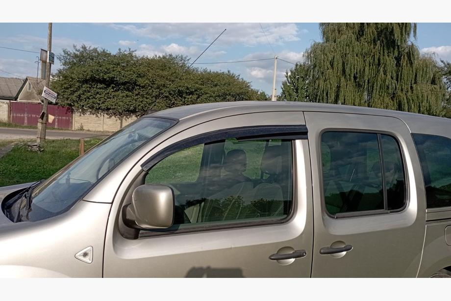Renault Kangoo 2008–2020 гг. Ветровики на окна (2 шт., Sunplex Sport) Image