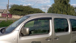 Mercedes Citan 2013-2021 гг. Ветровики на окна (2 шт., Sunplex Sport) фото 2