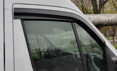 Renault Master 2011-2023 гг. Ветровики на окна (2 шт., Sunplex Sport) фото 4