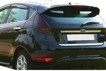 Ford Fiesta 2008-2017 гг. Накладка на багажник нержавейка Carmos - Турецкая Нержавеющая Сталь фото 2