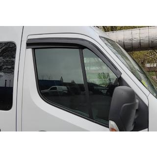 Ветровики на окна (2 шт., Sunplex Sport) Nissan NV400 2010-2024 гг. фото 1