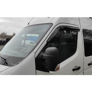 Ветровики на окна (2 шт., Sunplex Sport) Nissan NV400 2010-2024 гг. фото 3