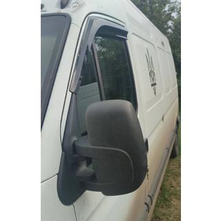 Ветровики на окна (2 шт., Sunplex Sport) Nissan Interstar 2002-2010 гг. фото 3