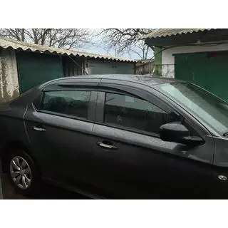 Ветровики на окна (4 шт., Sunplex Sport) Citroen C-Elysee 2013-2022 гг. фото 2